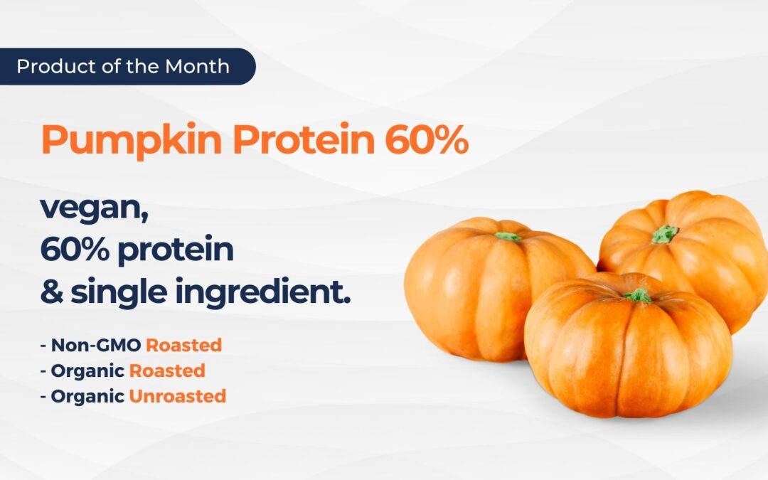 Product of the Month – Pumpkin Protein 60%