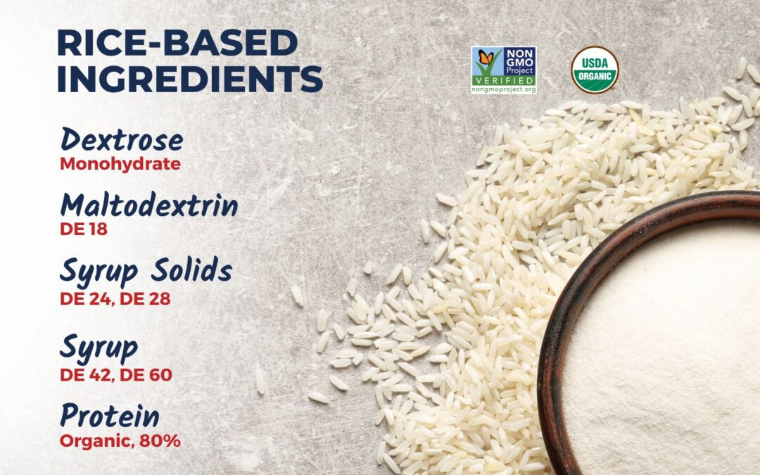 New Rice-Based Ingredients