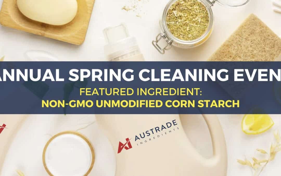 Spring Into Savings with Non-GMO Unmodified Corn Starch