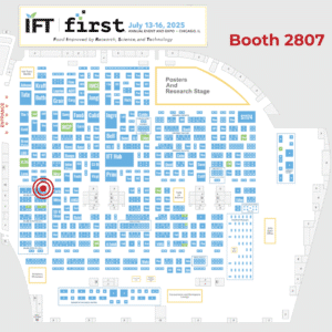 IFT FIRST 2025 expo floor map